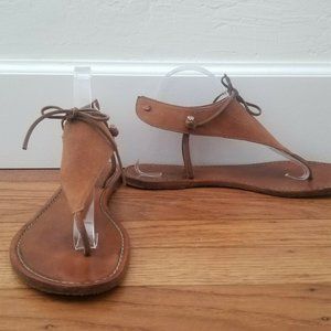 Ralph Lauren - Brown Suede Sandals